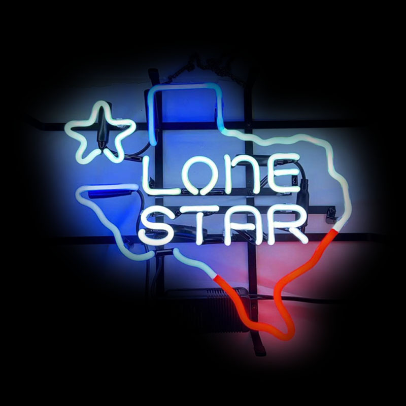 Custom Star Map - 孤独なネオンサイン スターネオン装飾 クラブマップ ホテル ガラスビールバー レストラン