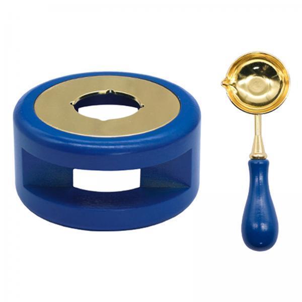 ワックスシールウォーマー銅製木材溶解炉キット、スプーンホルダ - Wax Seal Letter Kit のレビューと価格