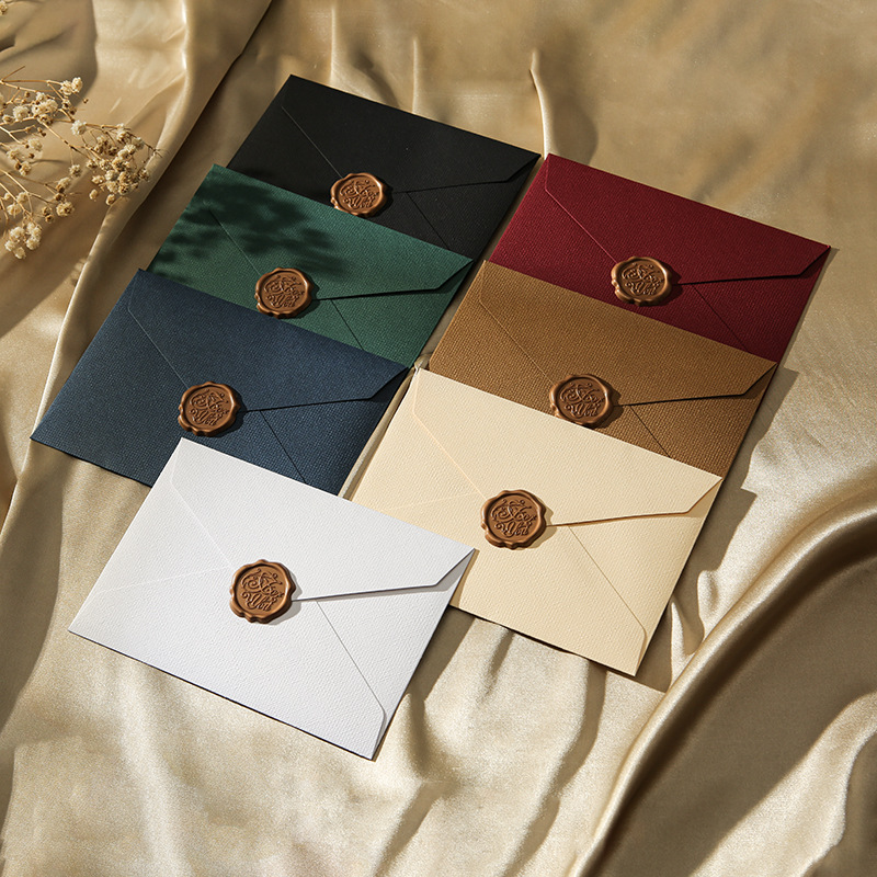 10 セット 16x11cm グリーティングカード リネンテ - Wax Seal Letter Kit のレビューと価格