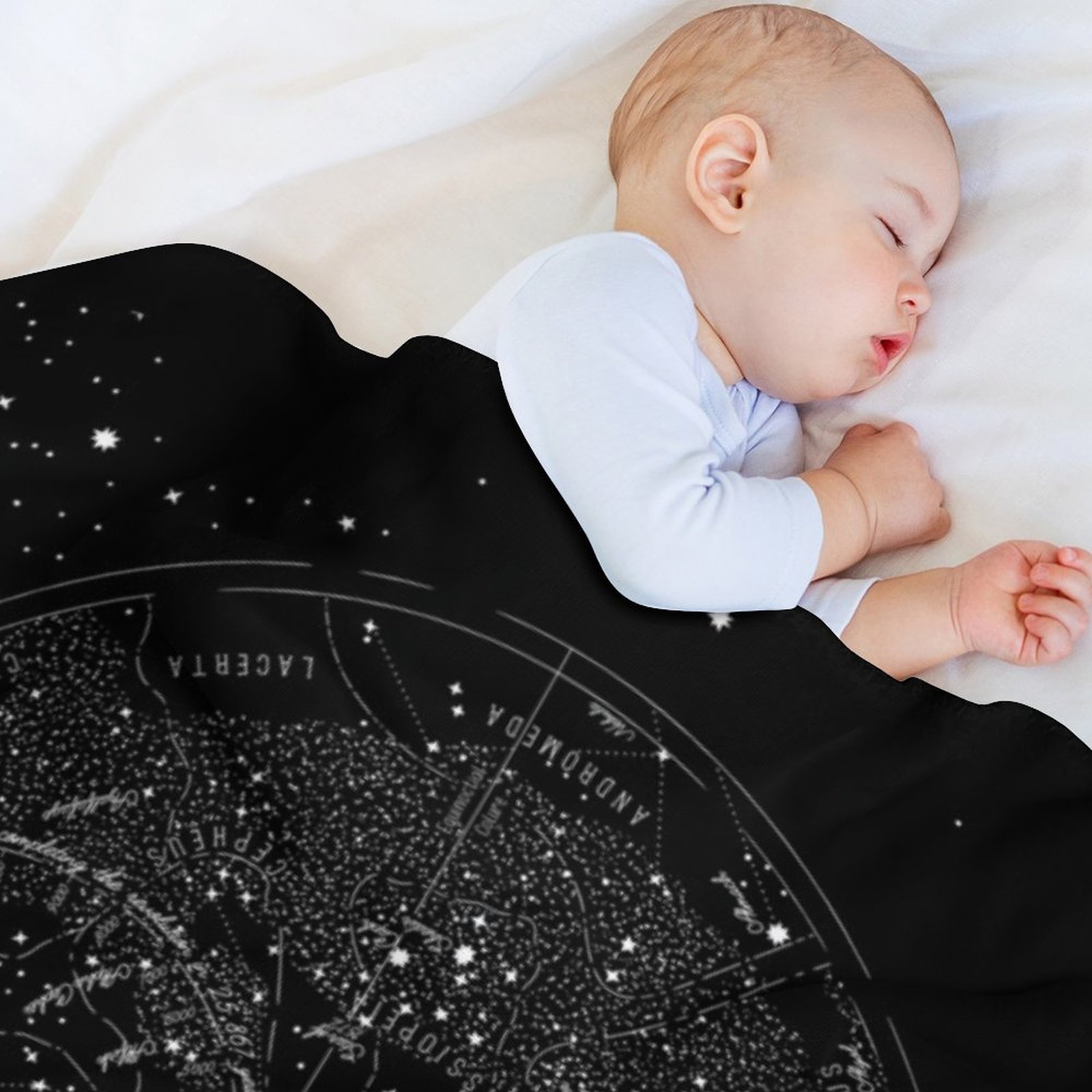 スターヴィンテージの詳細な1920年代の星図柄スローケット、 - Custom Star Map のレビューと価格