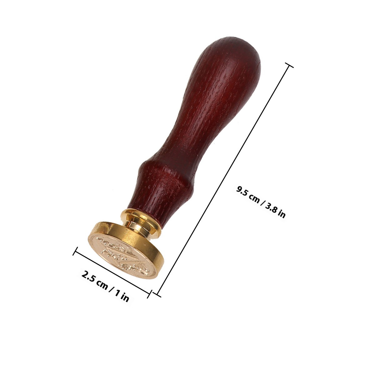 1セット プレミアムシーリングワックススタンプキット 木製と - Wax Seal Letter Kit のレビューと価格