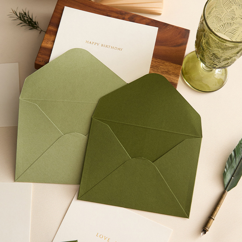 30 ピース/ロット 16 × 12 センチメートル緑の封筒 - Wax Seal Letter Kit のレビューと価格