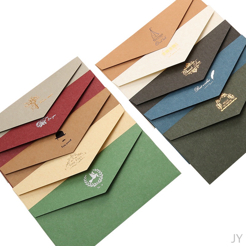 1 個の紙封筒ビジネス誕生日ヴィンテージ現金固体封筒予算ヴィ - Wax Seal Letter Kit のレビューと価格