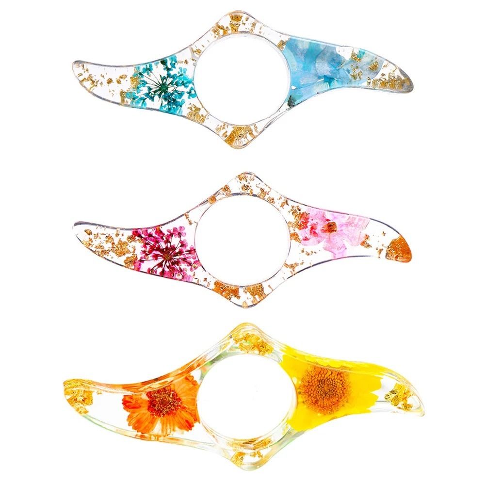 アクリル製サムブックサポート ドライフラワー スプレッダー  - Dried Flower Bookmark のレビューと価格