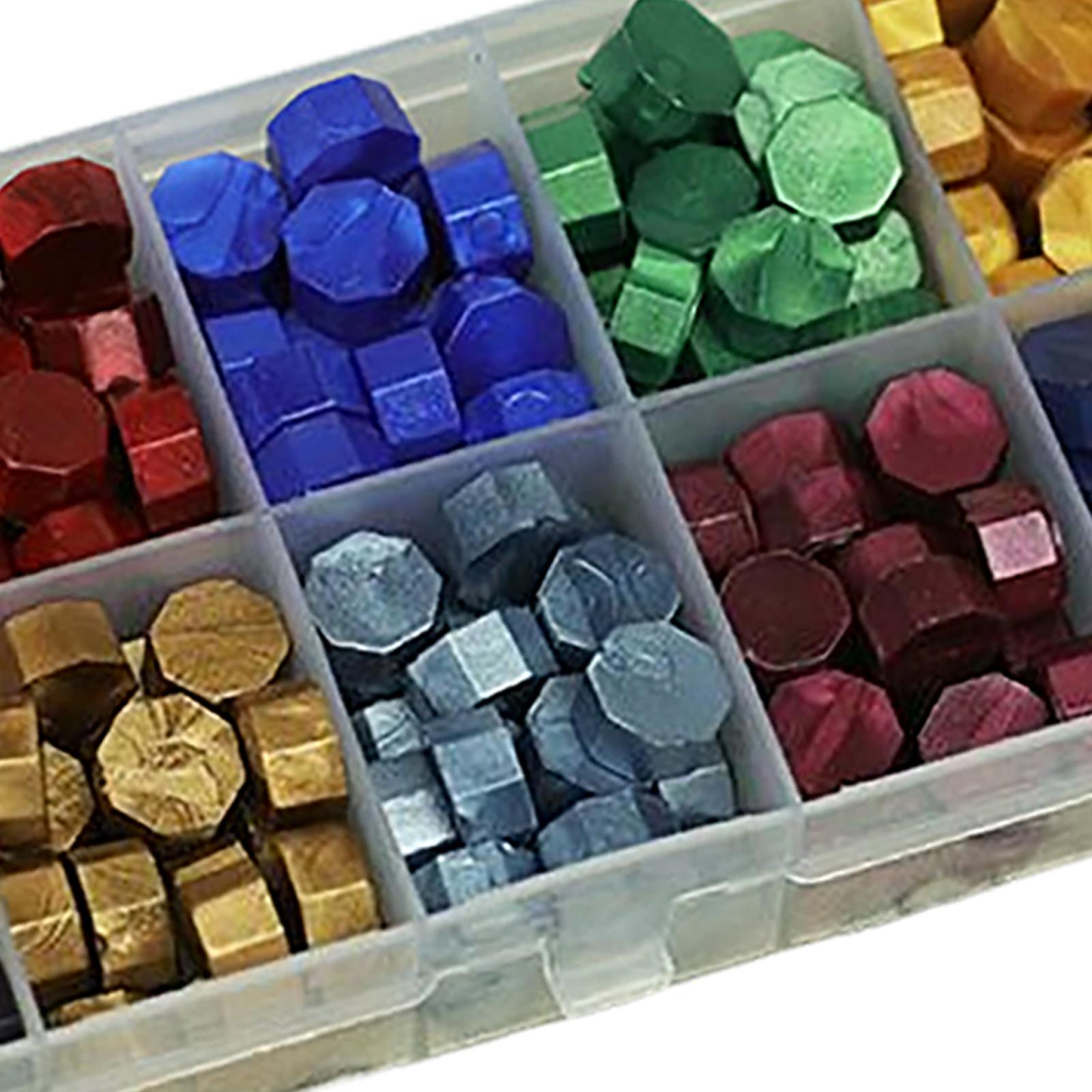 ファイアーペイントワックスシーリングビーズ、ミックスカラーキ - Wax Seal Letter Kit のレビューと価格
