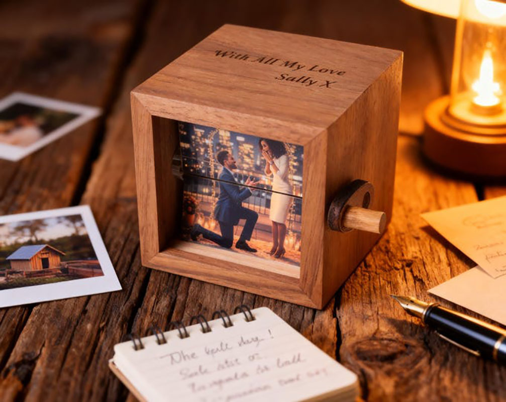 パーソナライズされた写真フリップブックアニメーションボックス - Custom Photo Book のレビューと価格