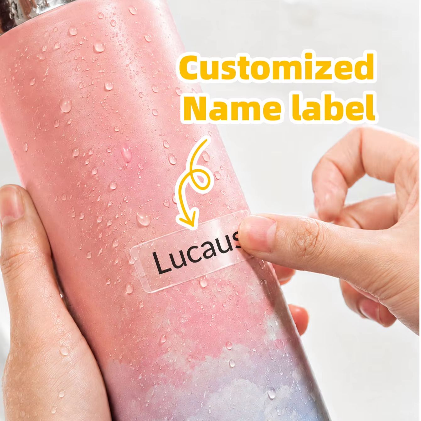 1-240個のカスタム名入りステッカー、スーツケース、フォル - Personalized Name Box のレビューと価格