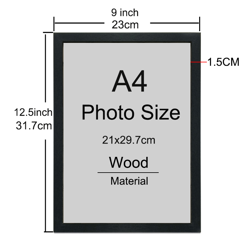 2個セット 8x12インチ ブラック 証明書写真フレーム A - Engraved Wood Frame のレビューと価格